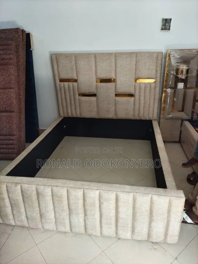 Brand New 5x6 Wooden Bed-Strong Frame