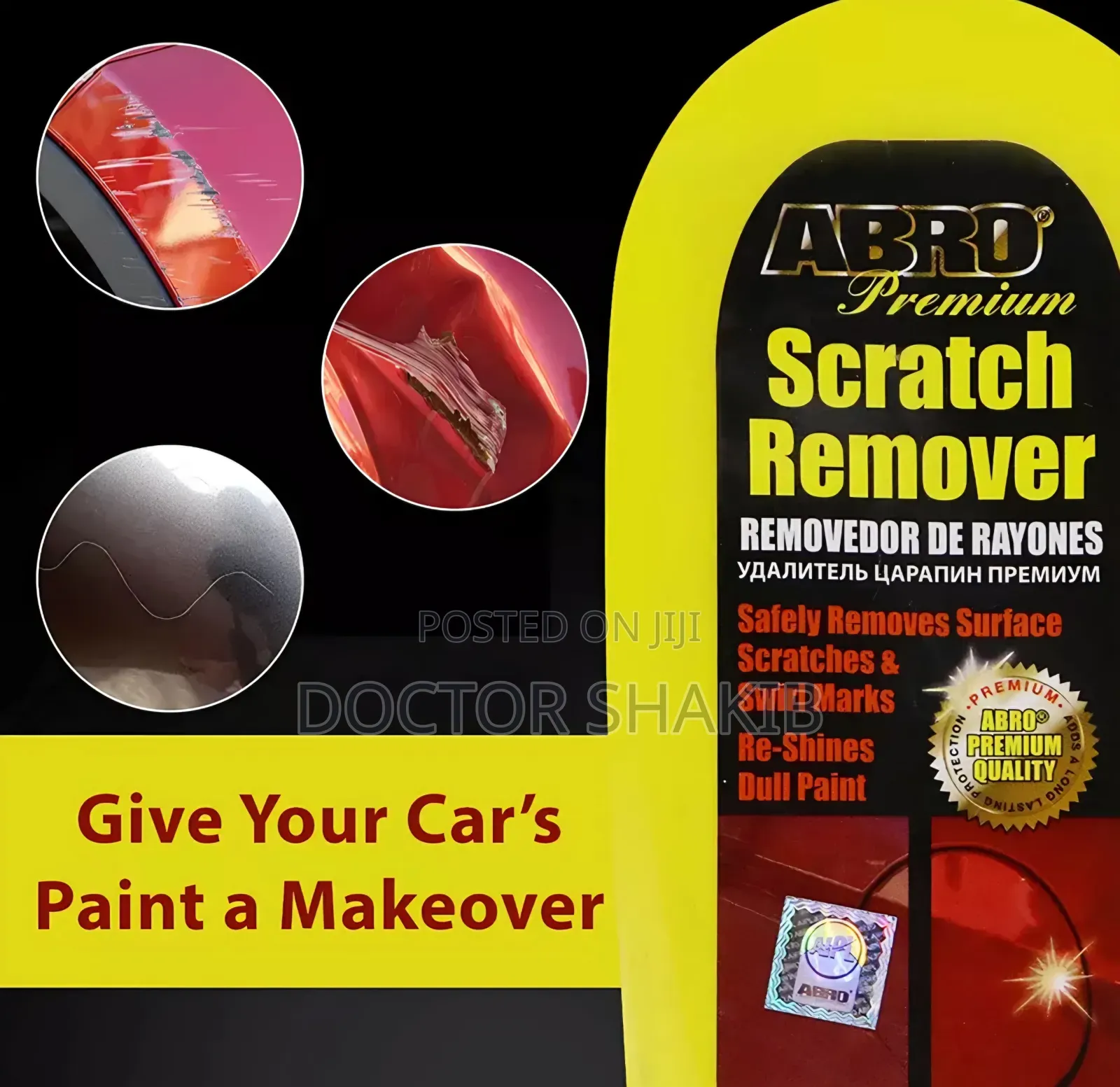 Abro Premium Car Paint Scratch Remover