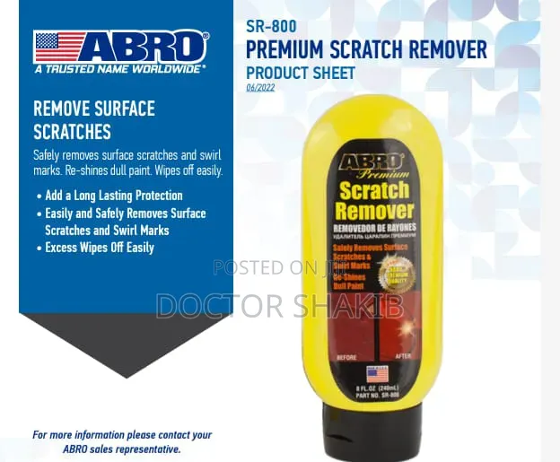 Abro Premium Car Paint Scratch Remover