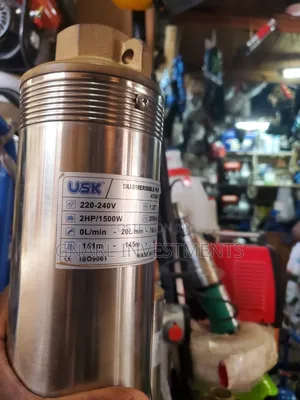 Submersible Deep Well Water Pumps Hmax 17m, 60m, 85m, 119m, 151m