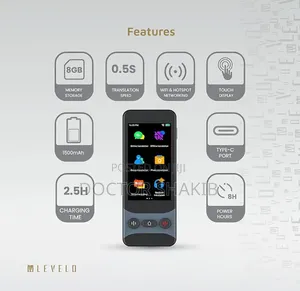 Levelo Fluentlink Offline Online Voice Translators