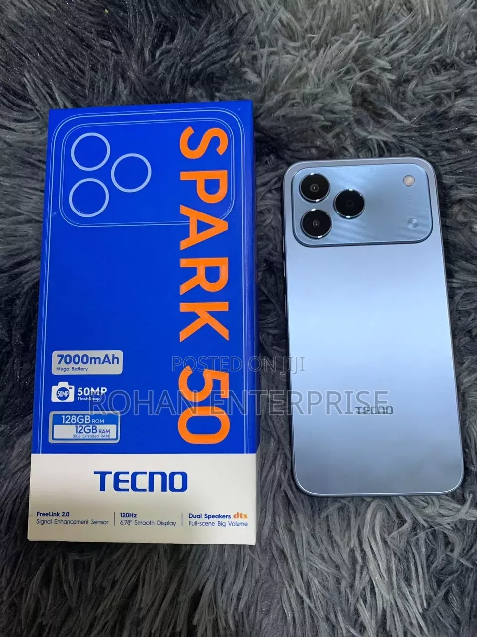 New Tecno Spark 50 128 GB Gray