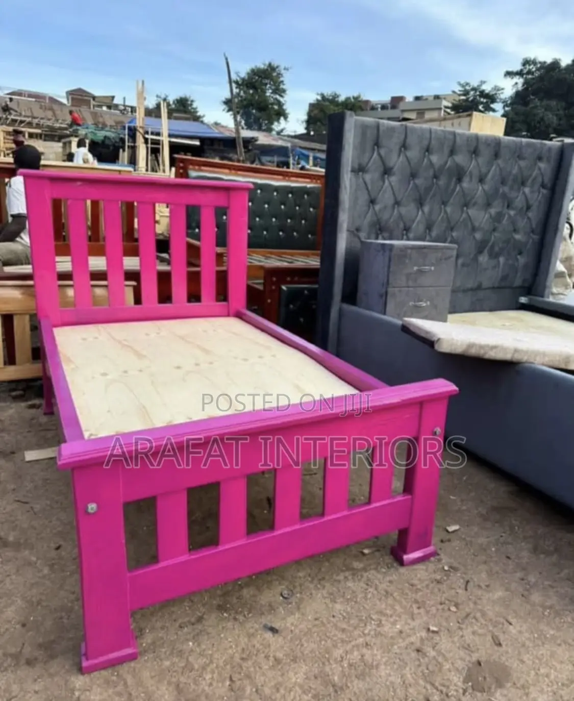 Princess Pink Single Bed 3by6