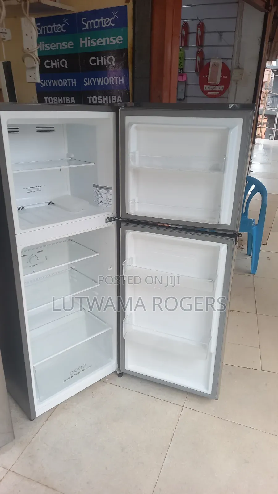 Hisense Fridge 266ltrs