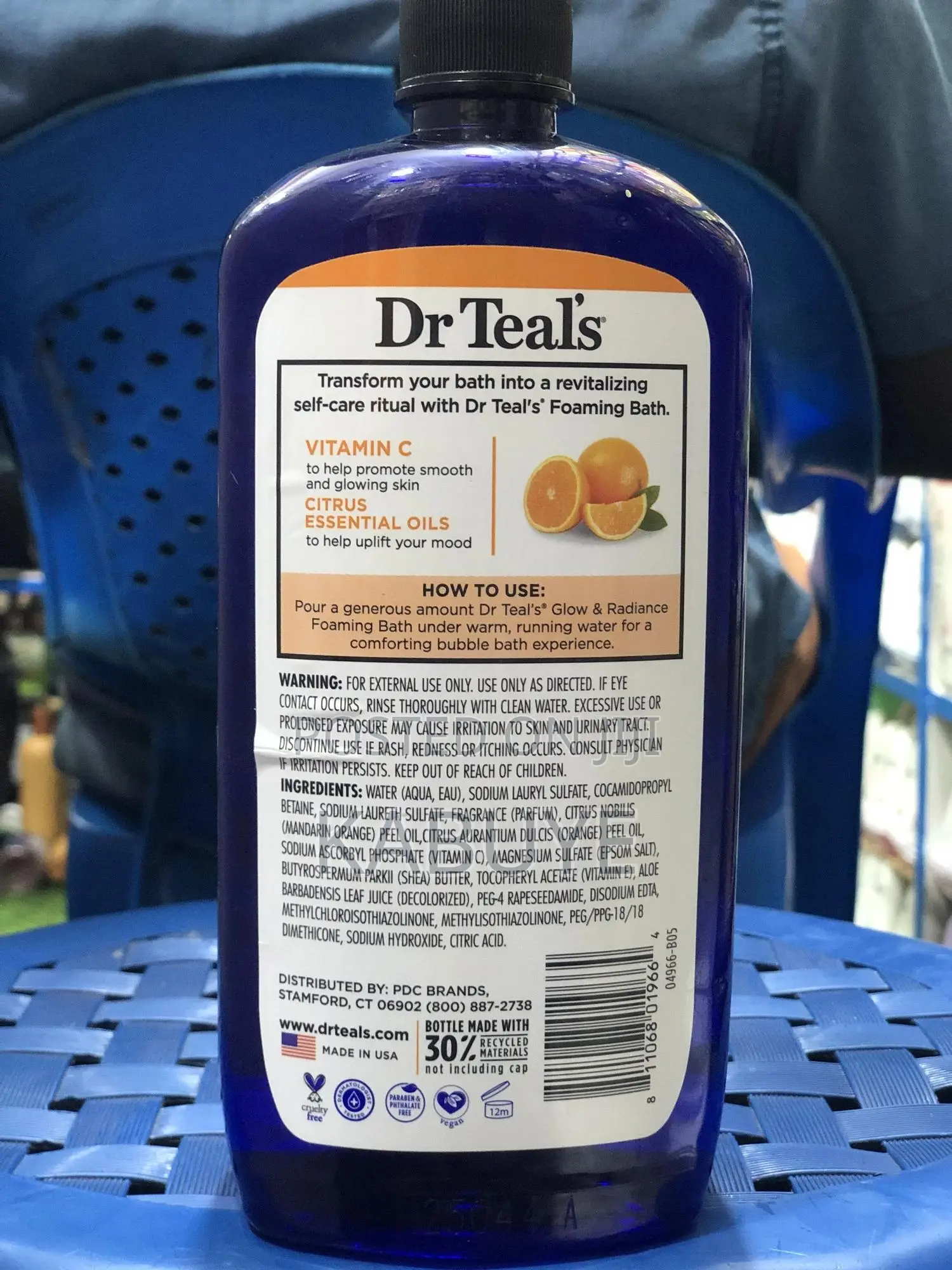 Dr Teal's Glow Radiance Foaming Bath