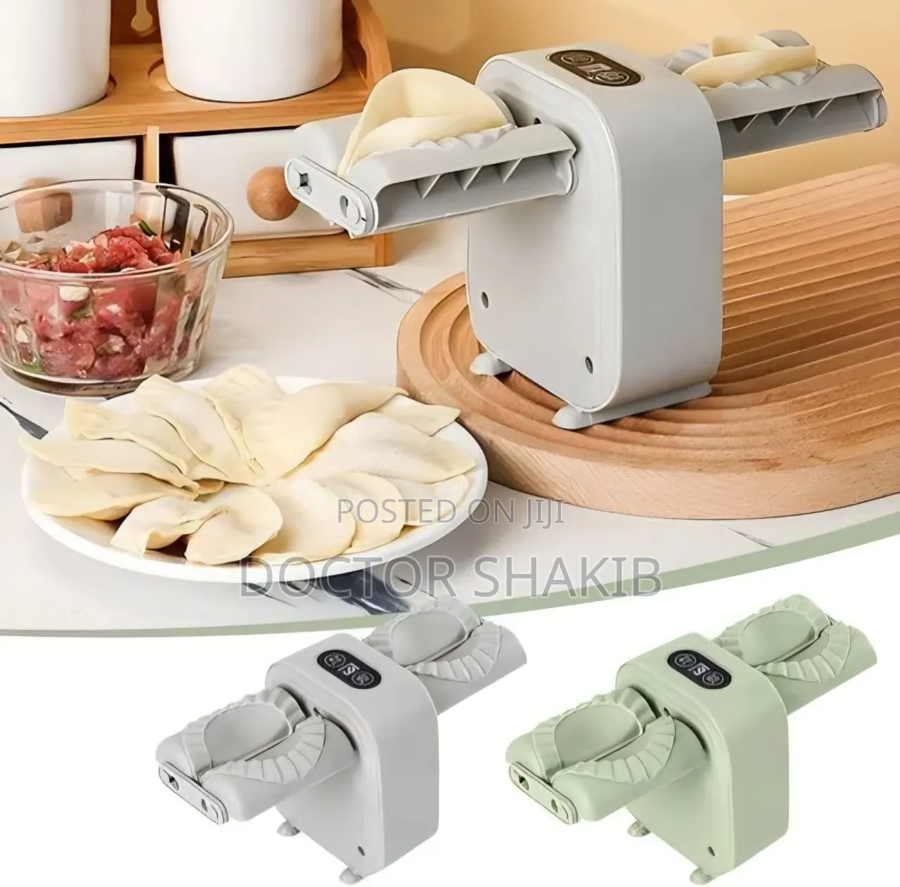 Electric Double Head Dumpling Make.
