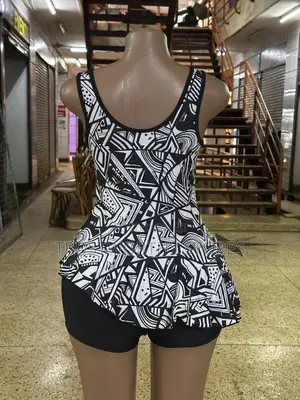 Black and White Swimwear