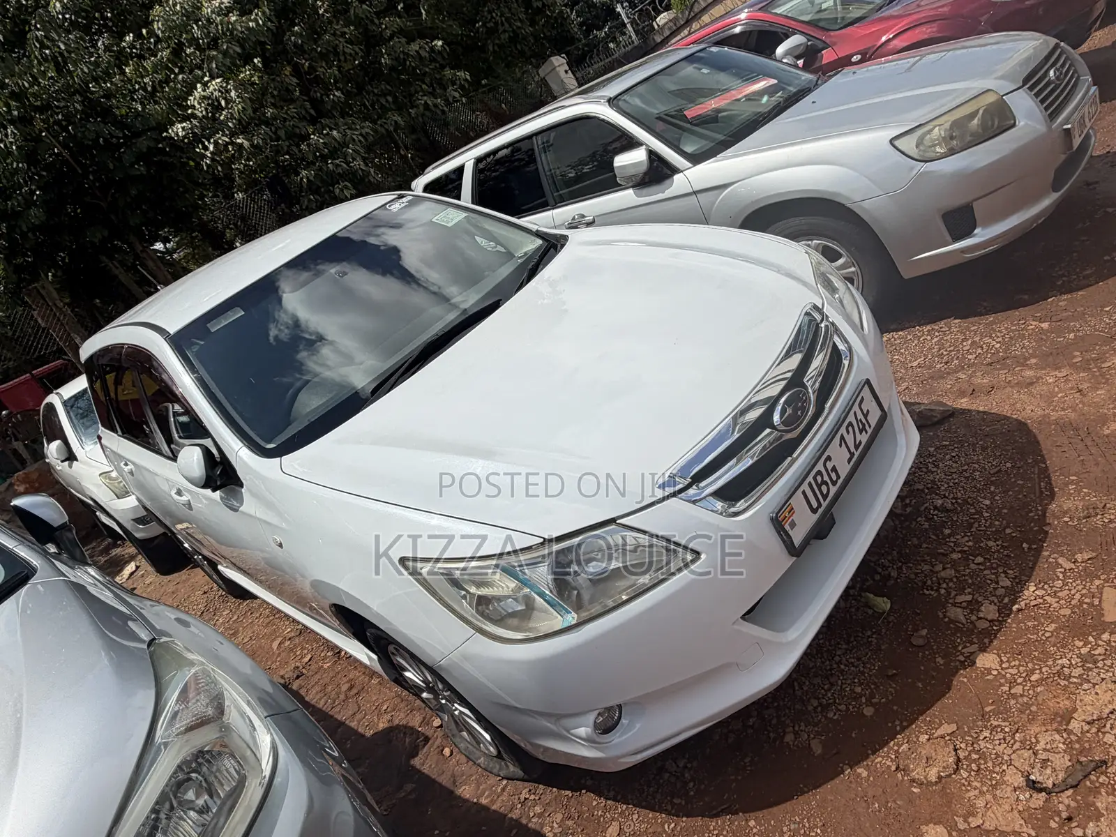 Subaru Exiga 2012 White