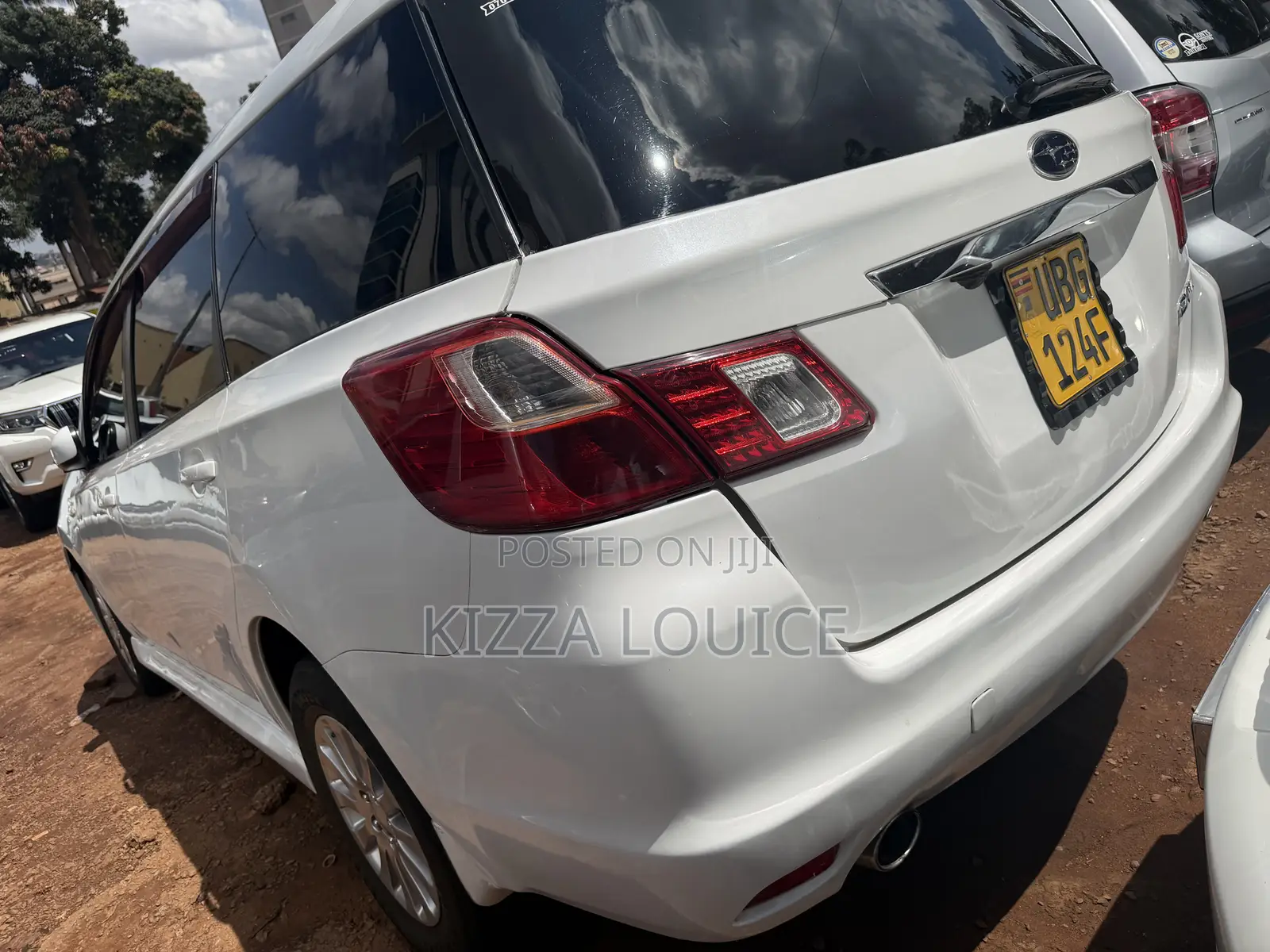 Subaru Exiga 2012 White