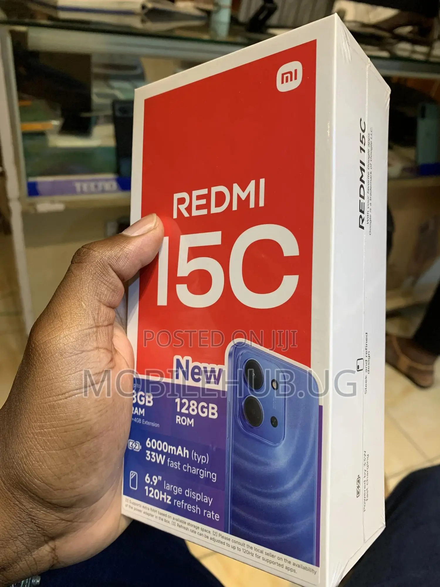 New Xiaomi Redmi 15C 4G 128 GB Blue