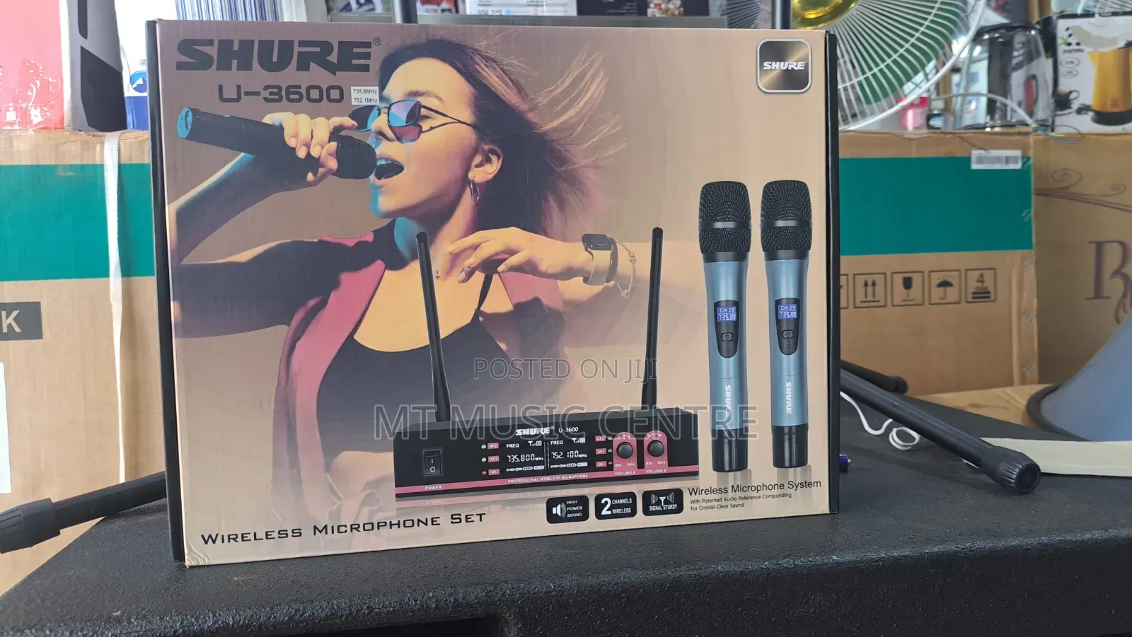 Shure U-3600 Wireless Microphones