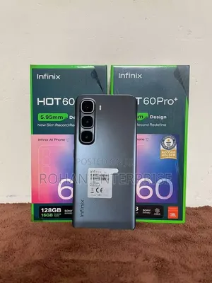 New Infinix Hot 60 Pro+ 128 GB Black