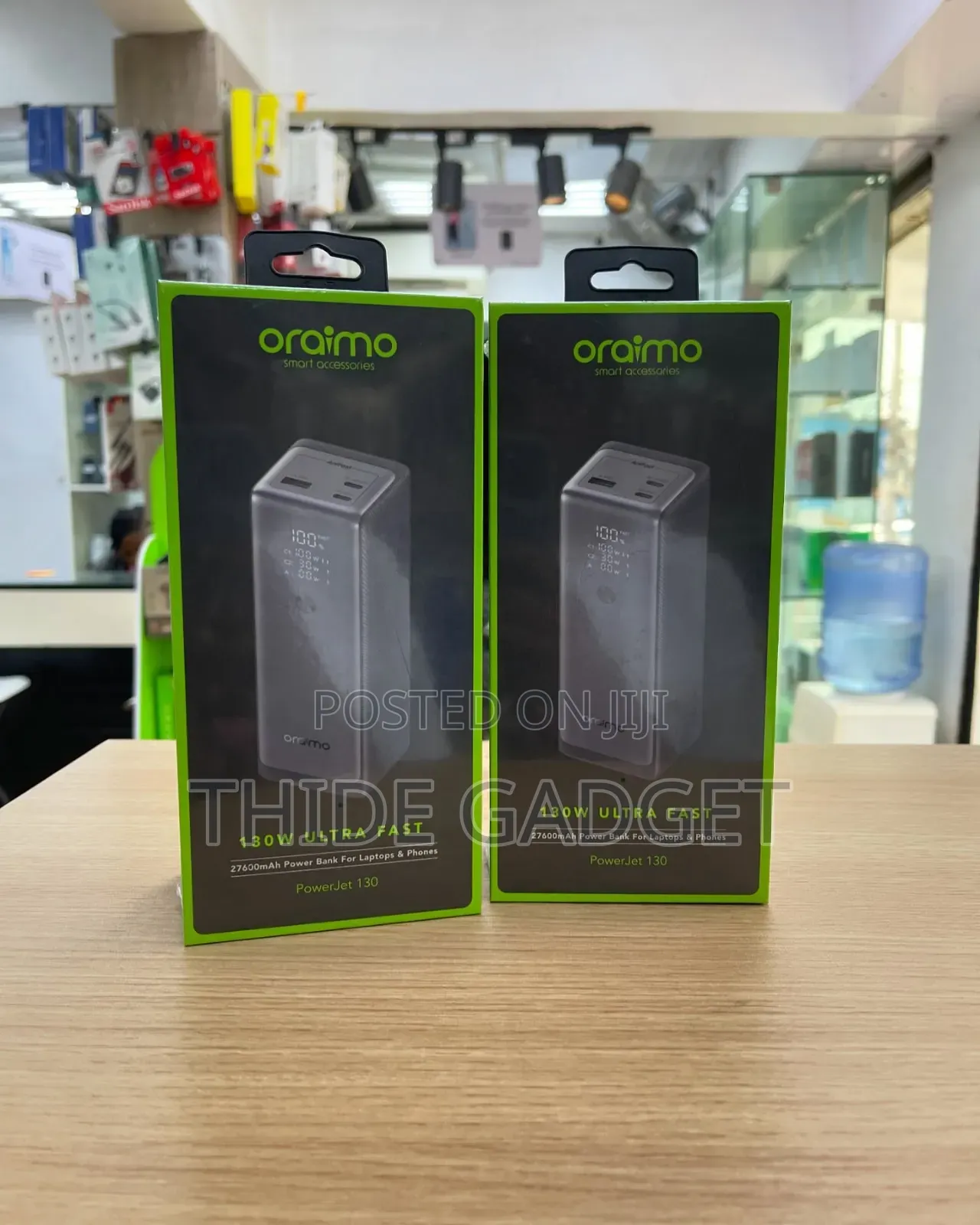 Oraimo Powerjet 130 (27600mah) 130w Ultra Fast Power Bank