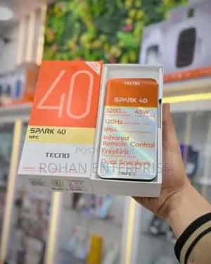 New Tecno Spark 40 256 GB Black
