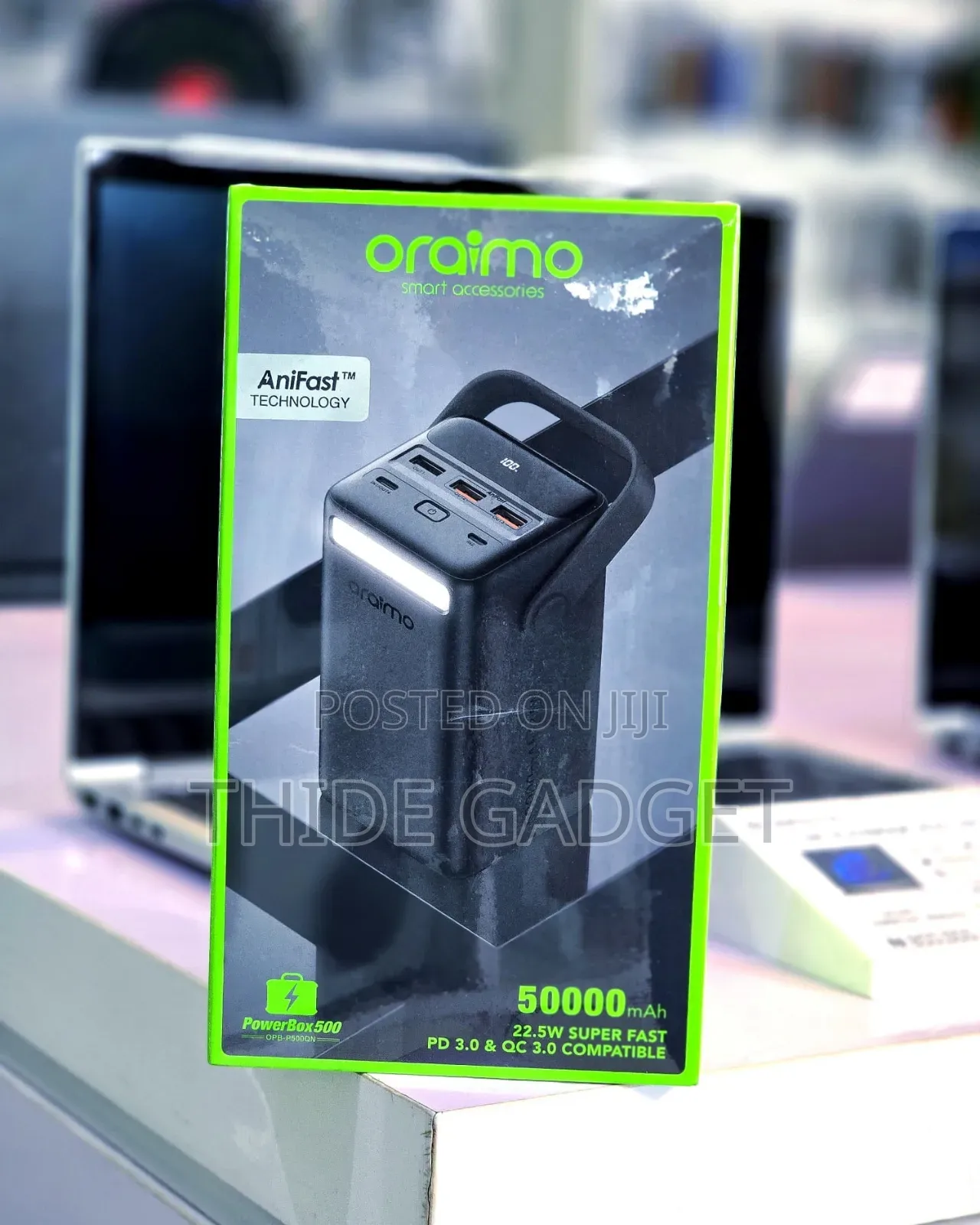 Oraimo Powerbox 500 (50000mah) 22.5w Super Fast Power Bank