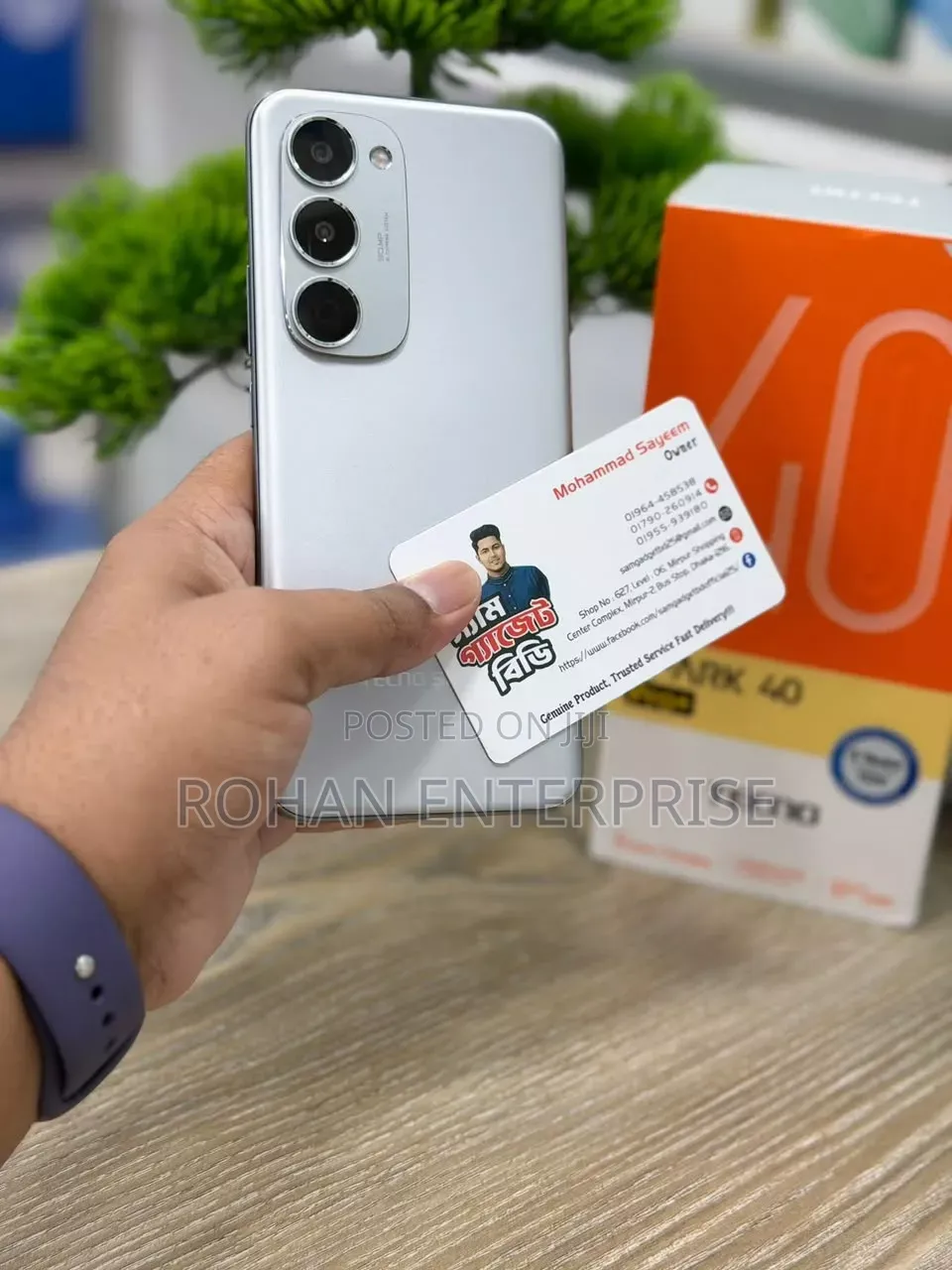 New Tecno Spark 40 Pro+ 256 GB White