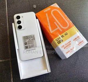 New Tecno Spark 40 Pro+ 256 GB White