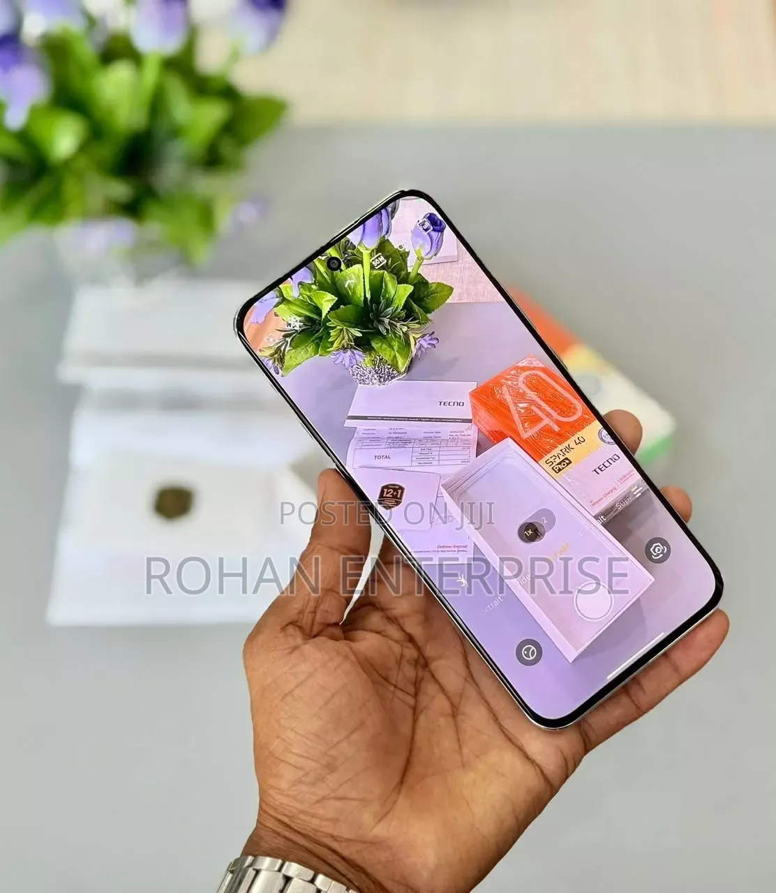 New Tecno Spark 40 Pro+ 256 GB White