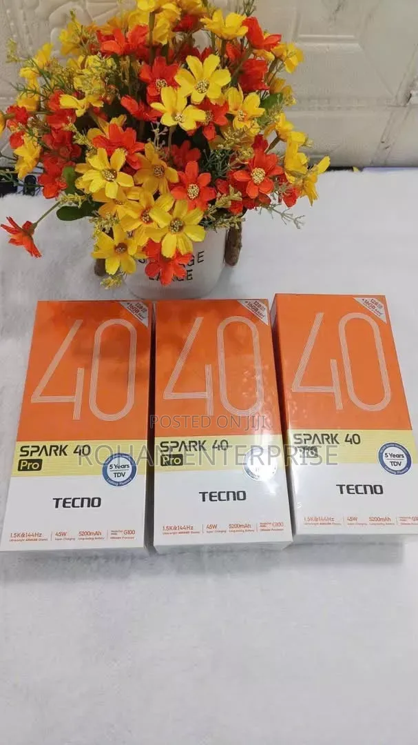 New Tecno Spark 40 Pro+ 256 GB Gray