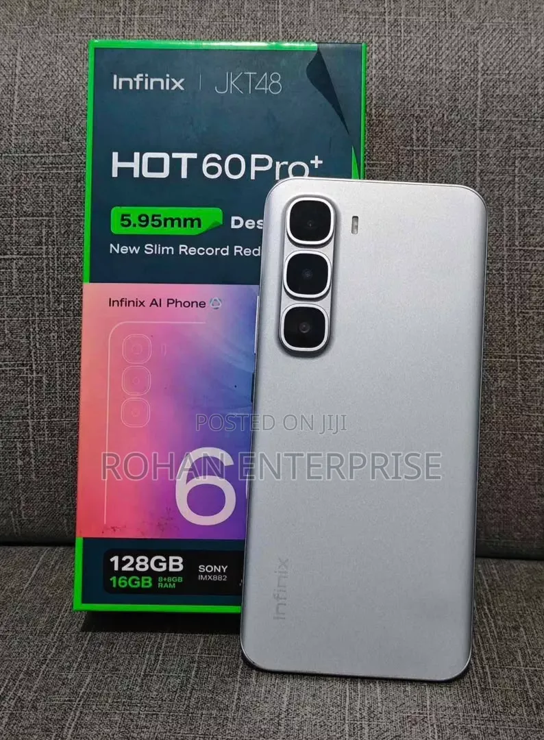New Infinix Hot 60 Pro+ 128 GB Gray