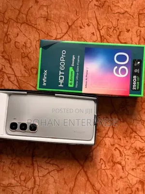 New Infinix Hot 60 Pro 256 GB Gray