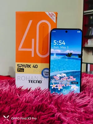 New Tecno Spark 40 Pro 256 GB Black