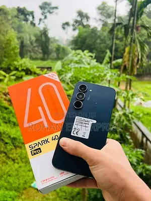 New Tecno Spark 40 Pro 256 GB Black