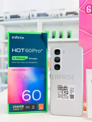 New Infinix Hot 60 Pro+ 128 GB White