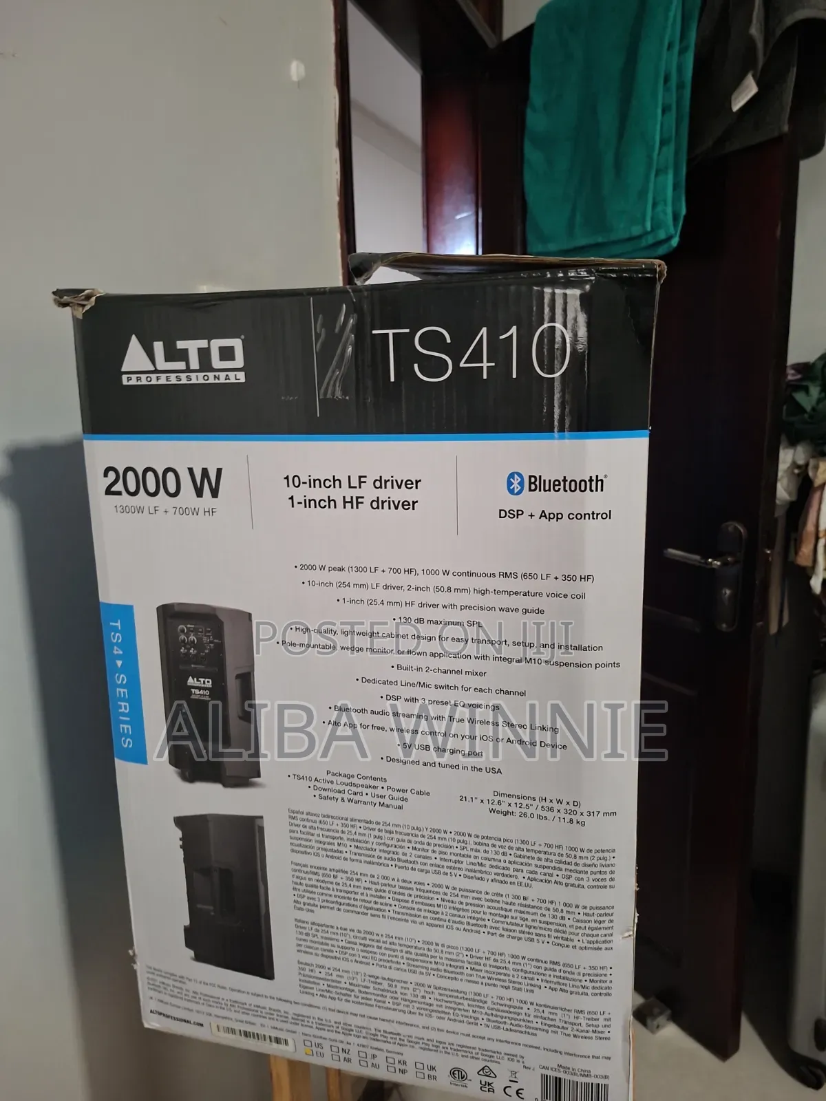 Alto Professional Speaker Ts410