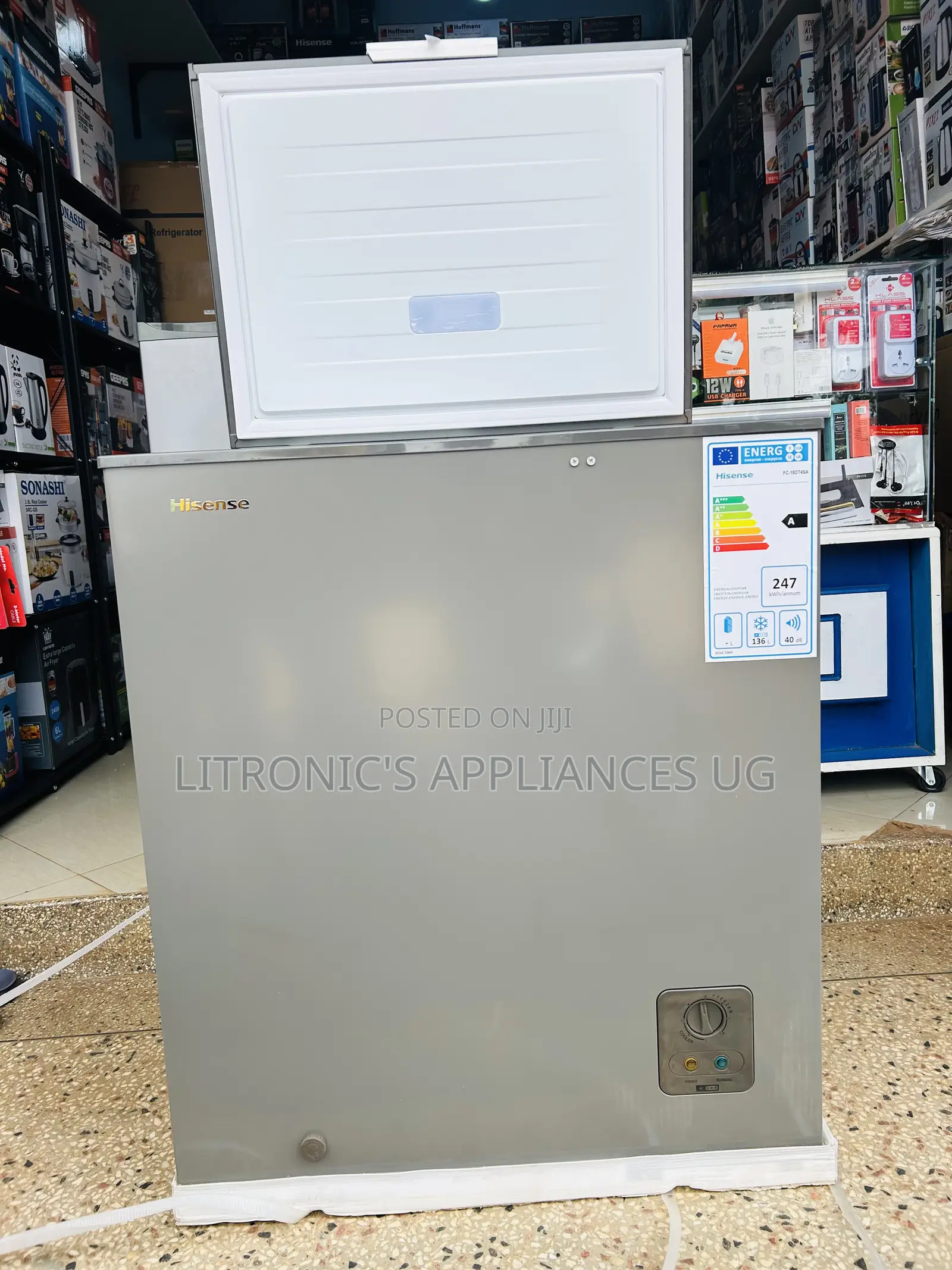180litres Hisense Deep Freezer