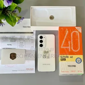 New Tecno Spark 40 Pro+ 256 GB White