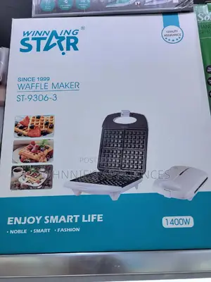 Winning Star Waffle Maker 1400wats