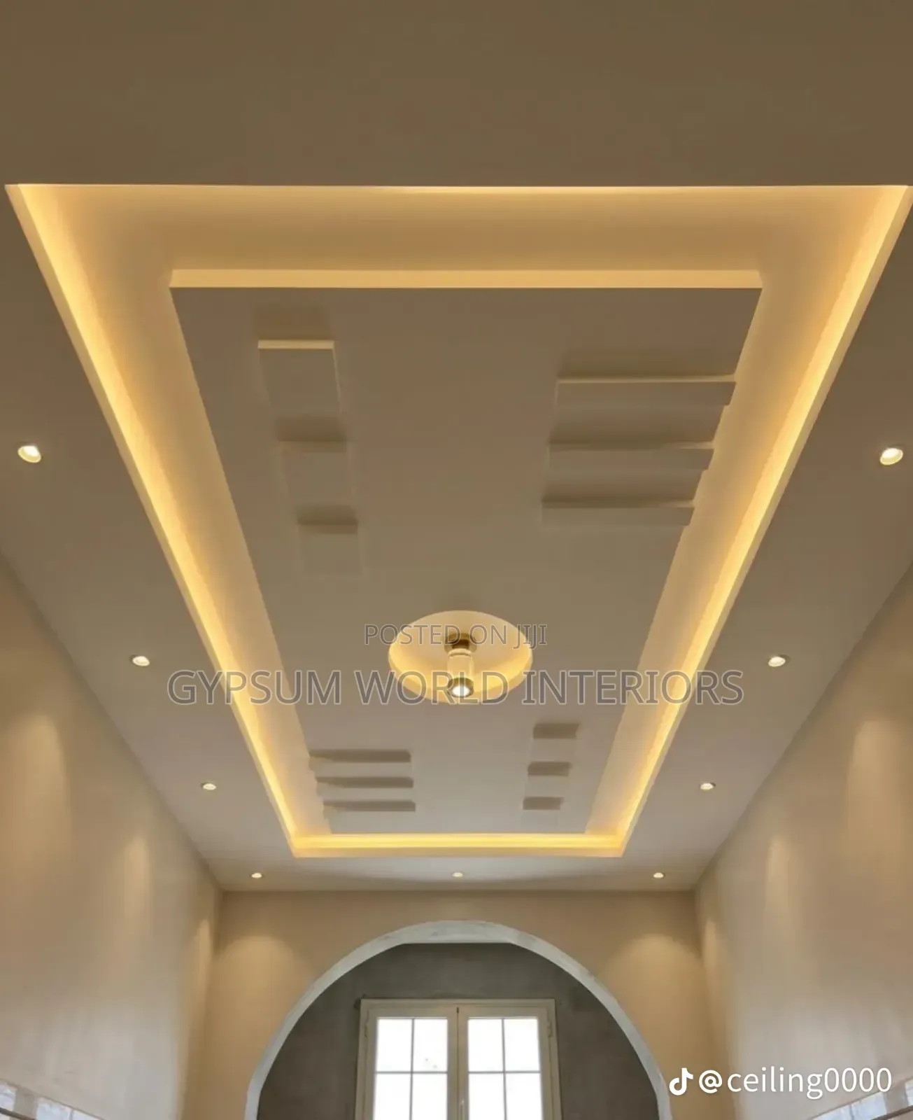 Gypsum Ceiling Design Luzira Resort
