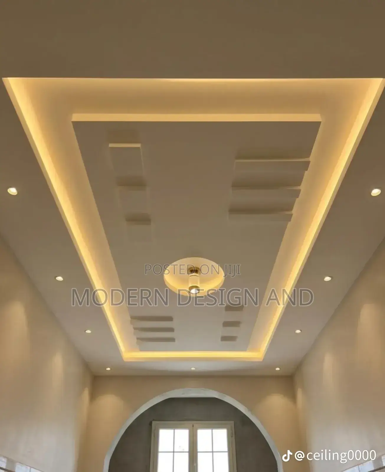 Gypsum Ceiling Design Luzira Resort