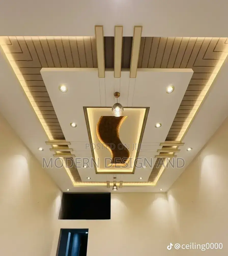 Gypsum Ceiling Design Luzira Resort