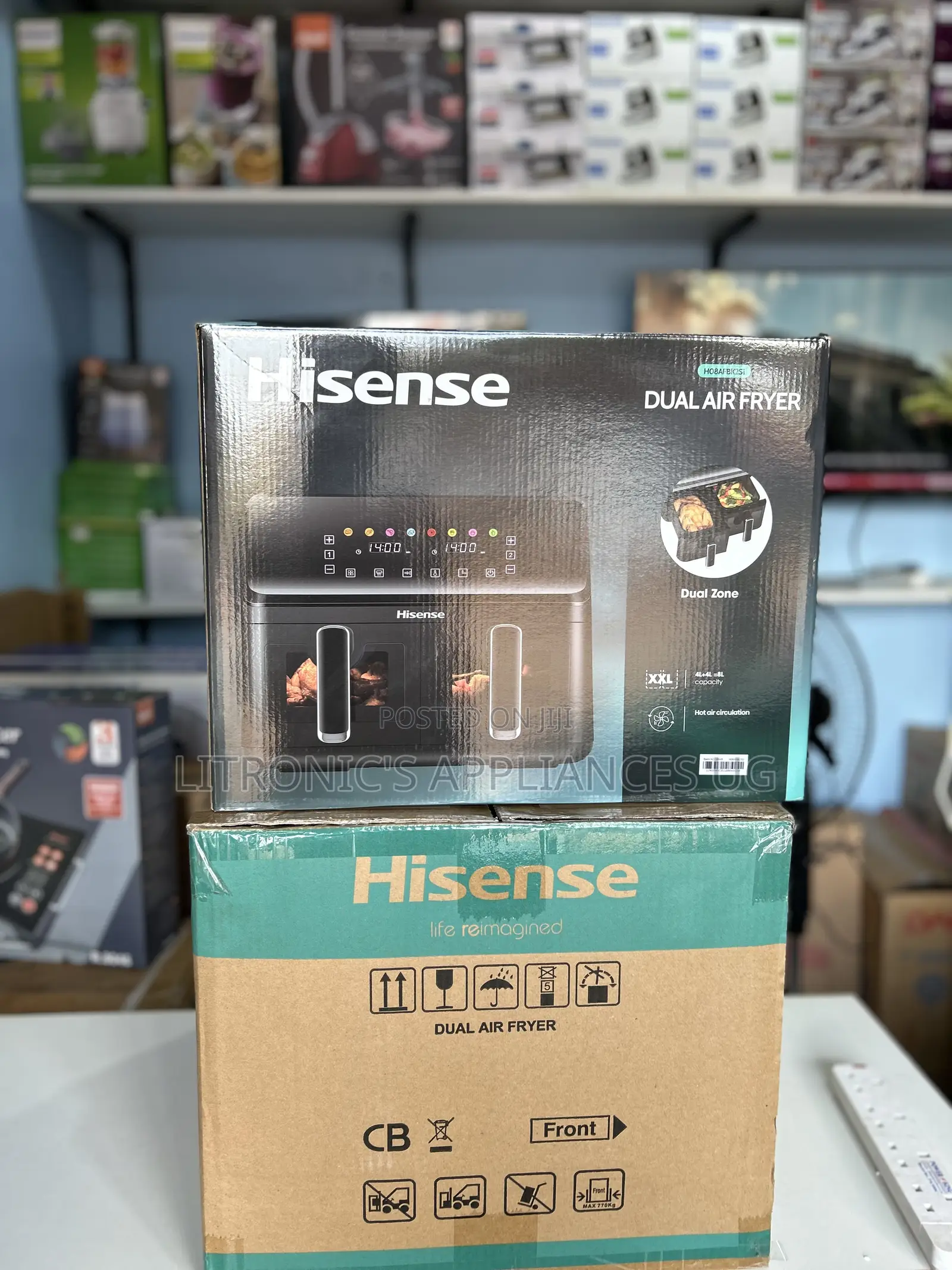 Digital Hisense Dual Airfryers