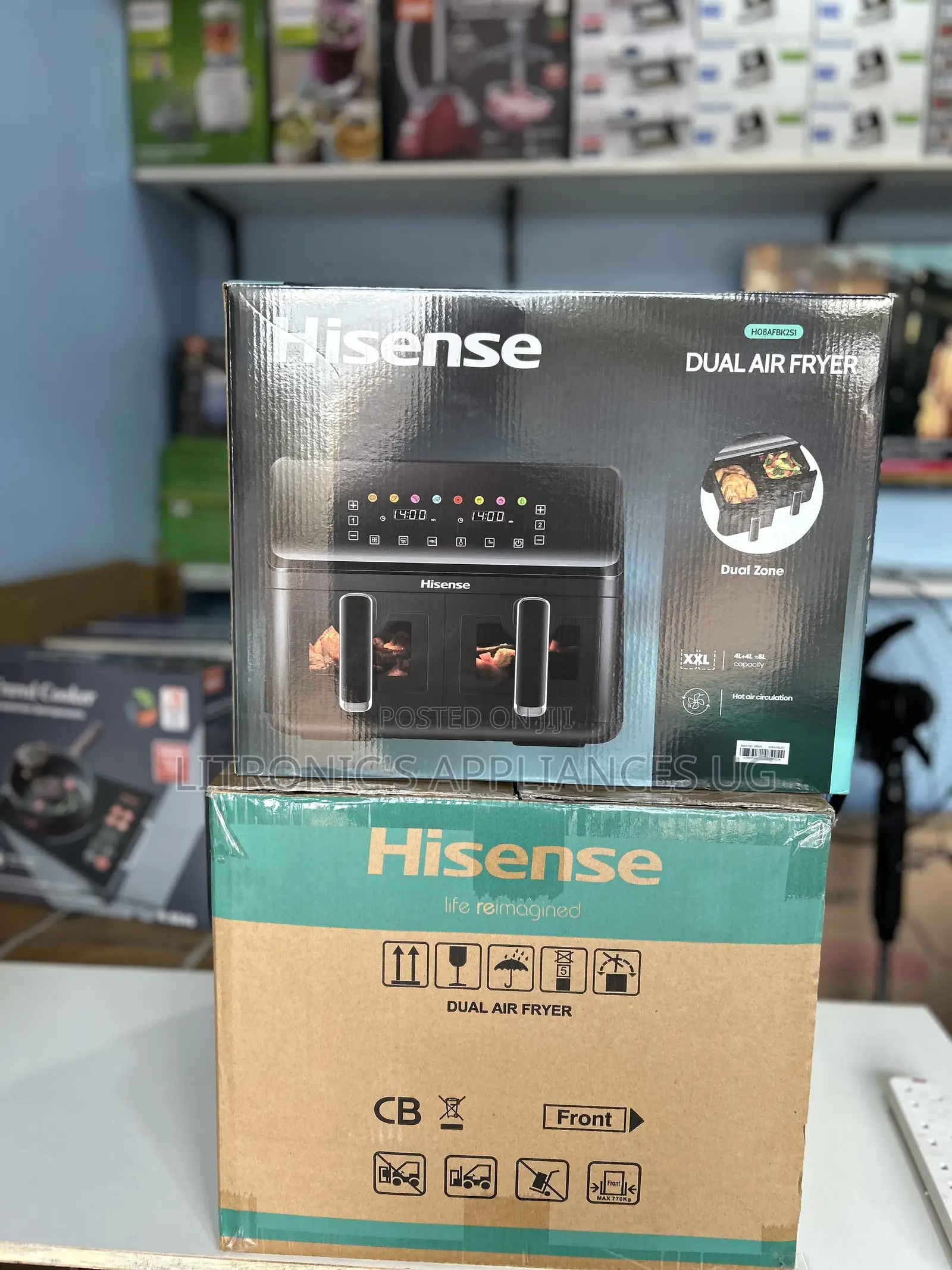Digital Hisense Dual Airfryers