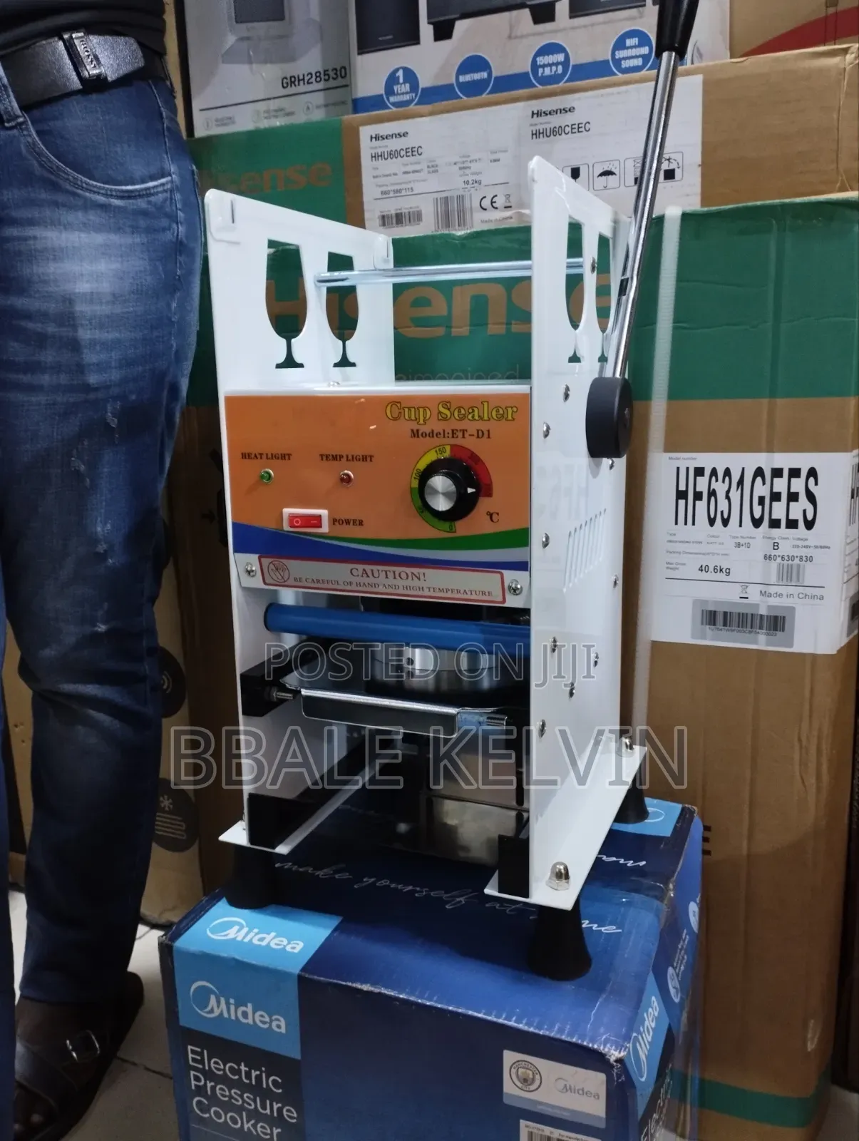 Commercial Cup Sealing Machine