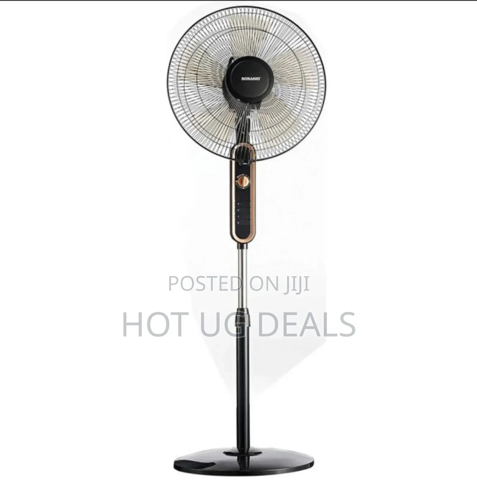 Sonashi Stand Fan 16 In. Pedestal Fan With 3 Speed Switch-Multi