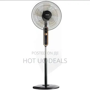 Sonashi Stand Fan 16 In. Pedestal Fan With 3 Speed Switch-Multi