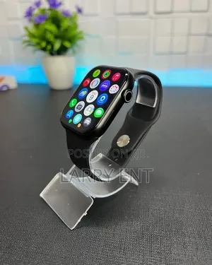 Series 9 Smartwatch Curved Screen Metal Frame iPhone Android