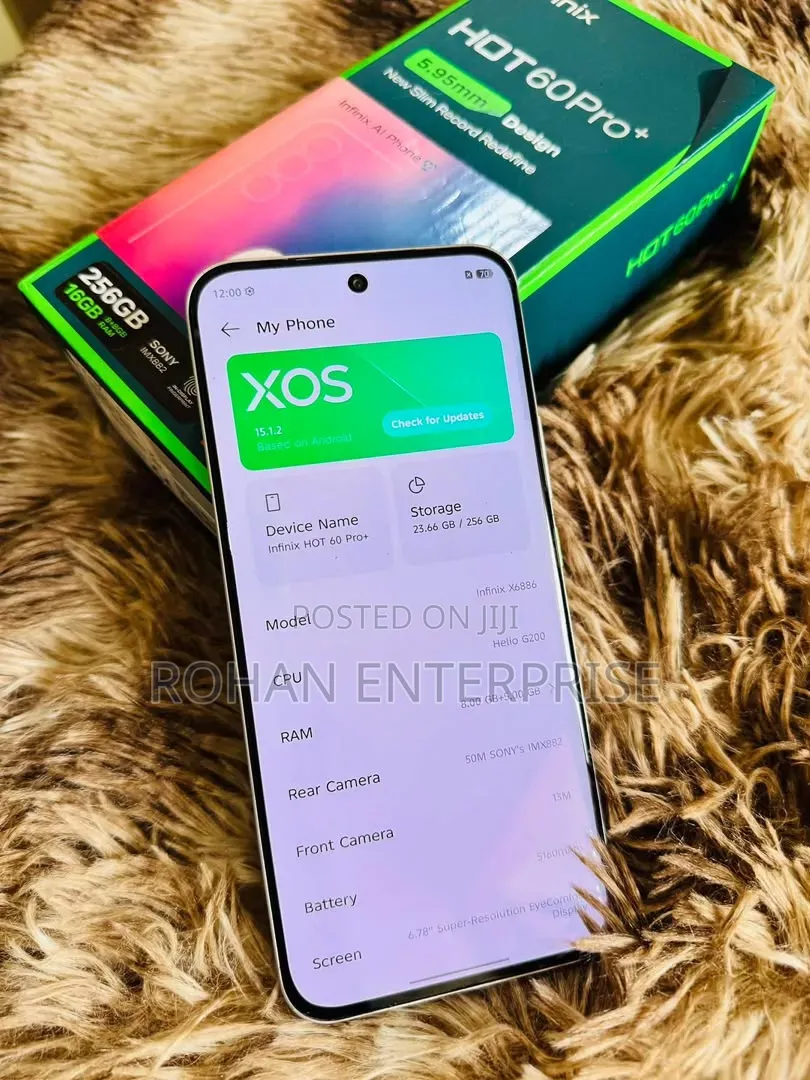 New Infinix Hot 60 Pro 256 GB Green