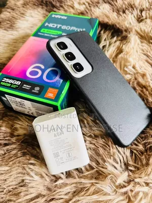 New Infinix Hot 60 Pro 256 GB Black