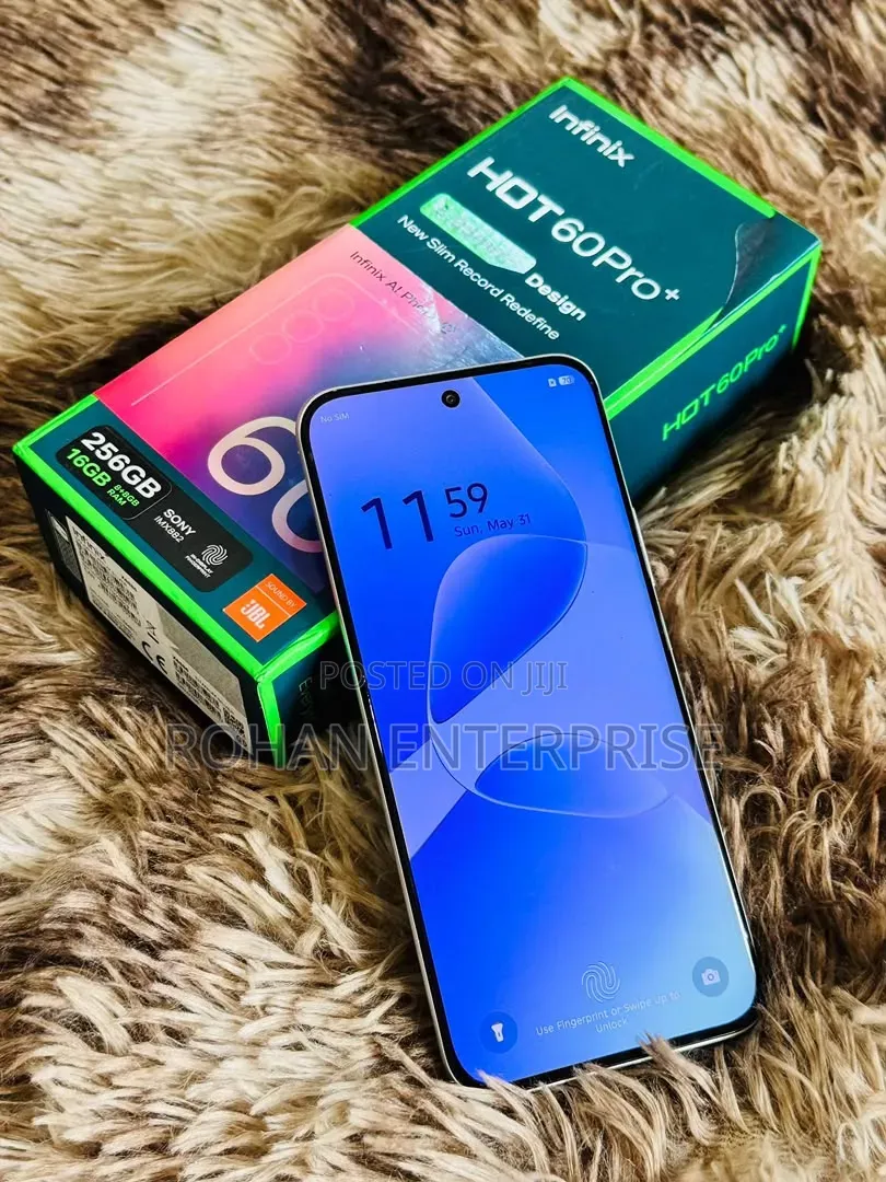 New Infinix Hot 60 Pro 256 GB Black