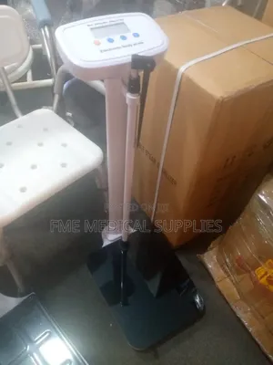 Digital Weighing Scale With Height Meter