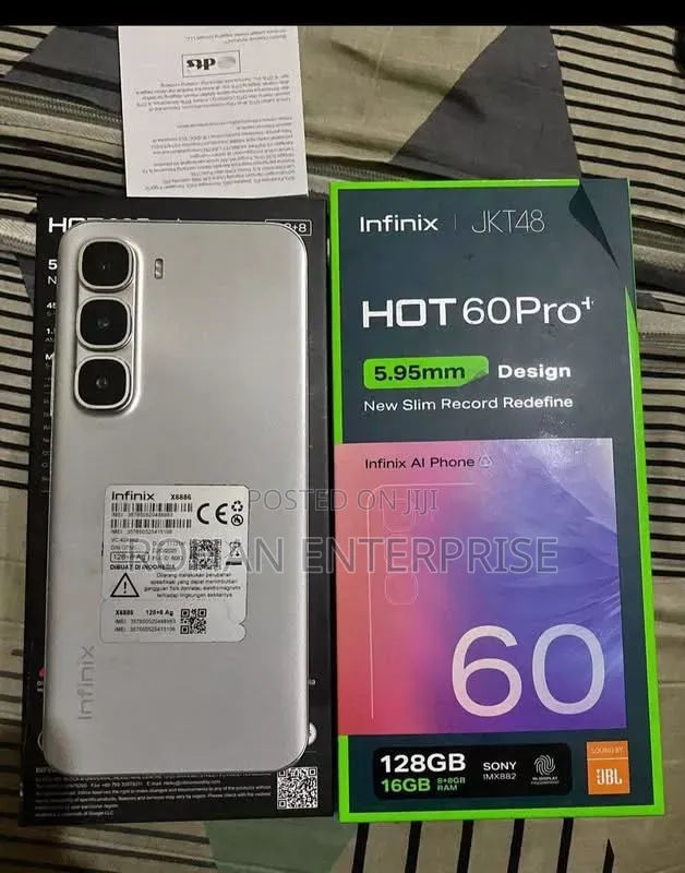 New Infinix Hot 60 Pro+ 128 GB Gray