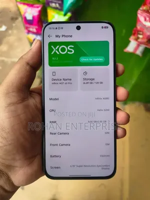 New Infinix Hot 60 Pro+ 128 GB Gray