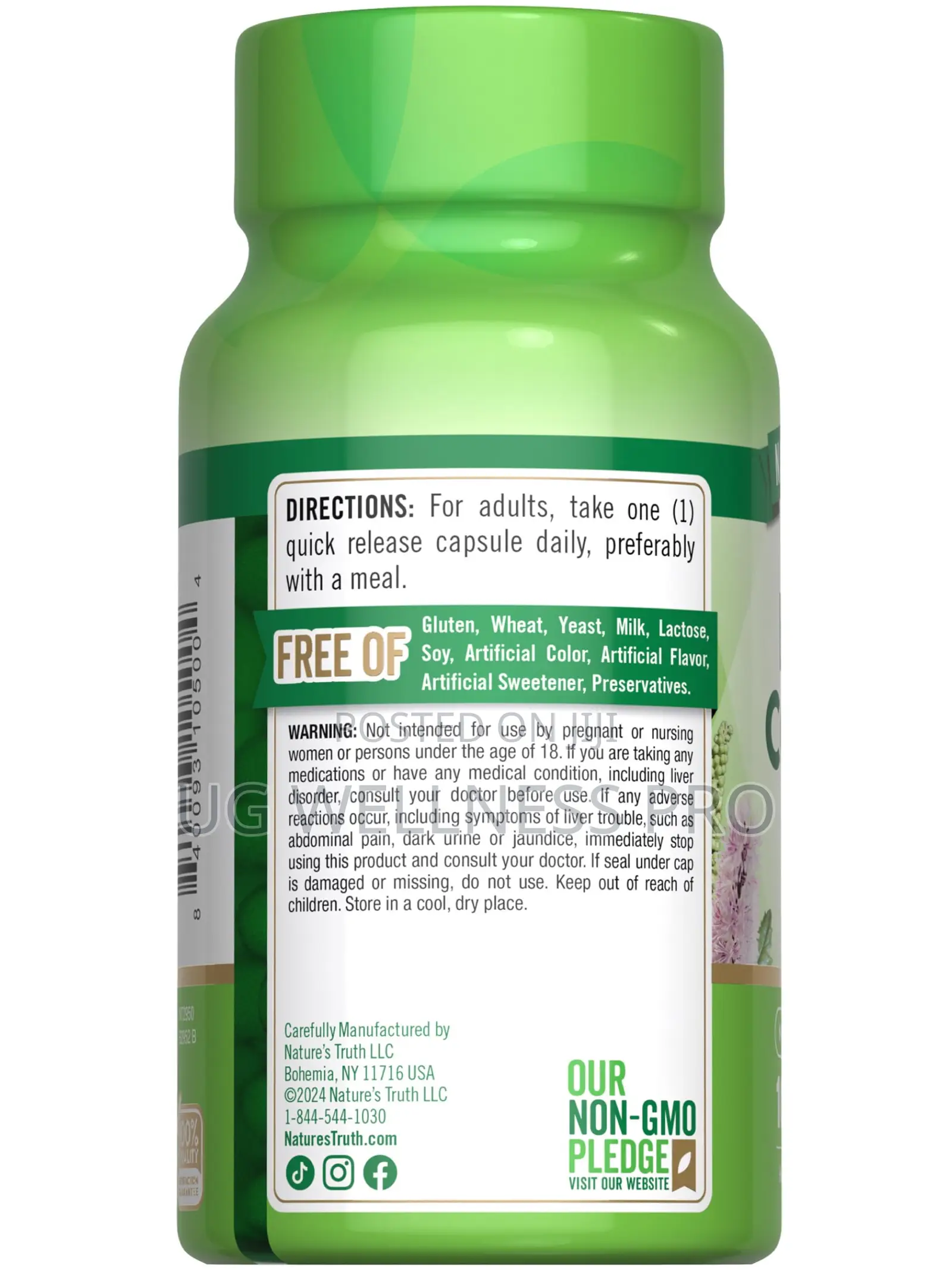 Black Cohosh for Menopause and PMS Support, Hot Flashes and Mood 100s