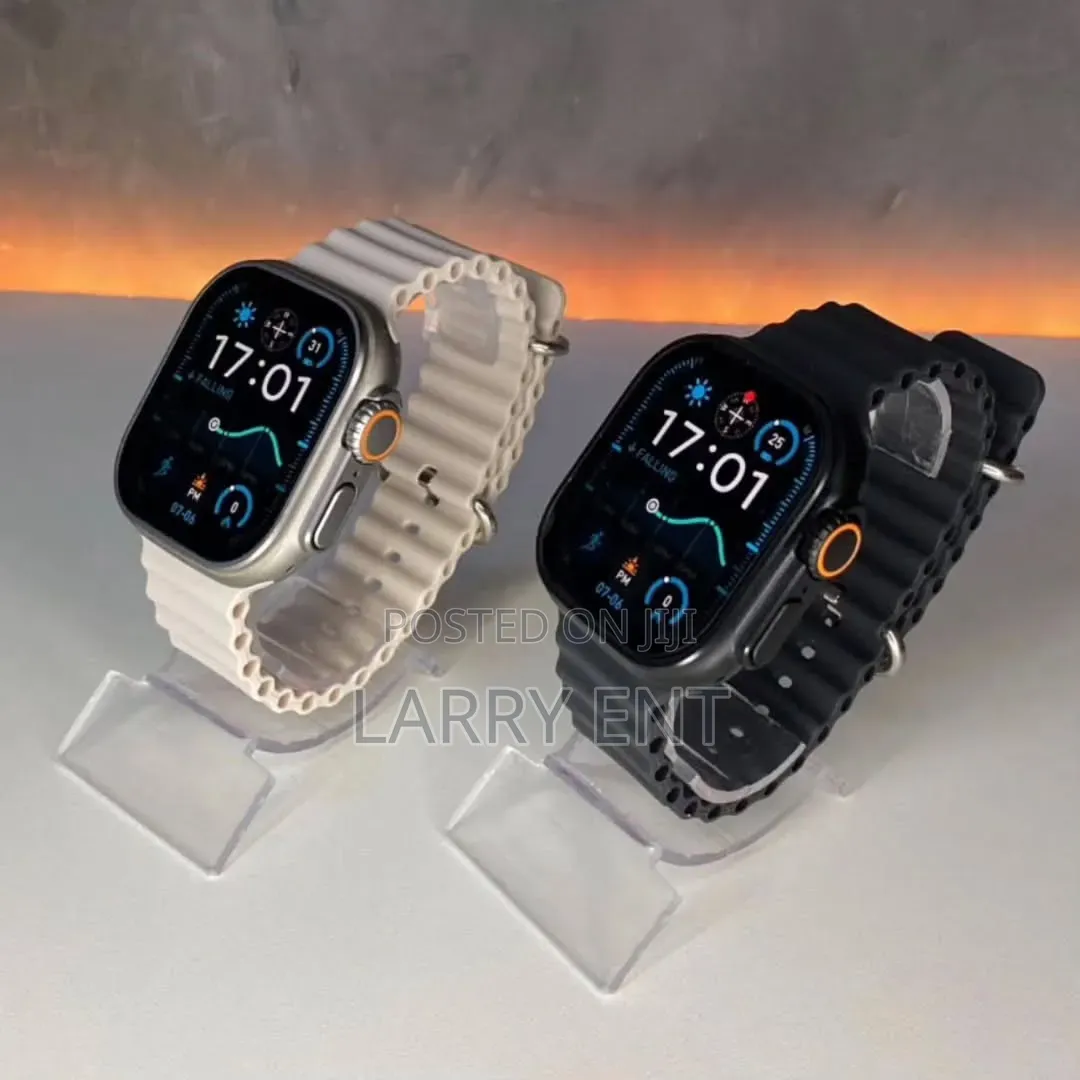 Ultra 2 Smartwatch Bluetooth Calling iPhone Android 3 Straps Included