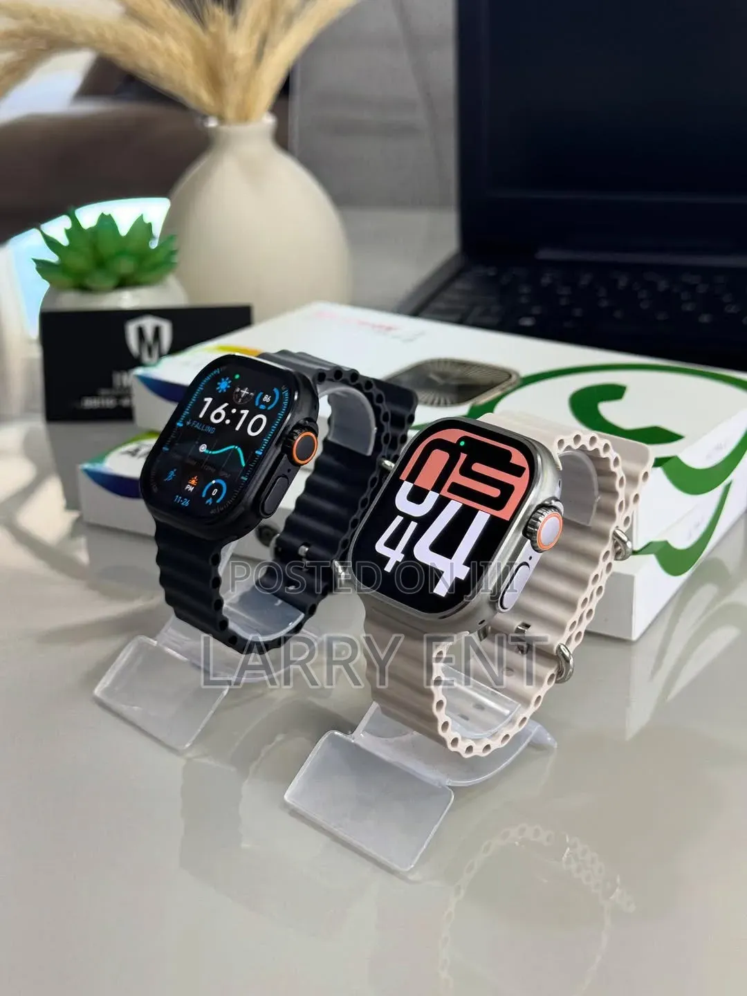 Ultra 2 Smart Watch With 3 Straps Bluetooth Calling Smartwatch